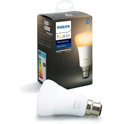 Philips ampoule LED connectée B22 - Publicité Philips ampoule LED connectée B22 - Publicité
