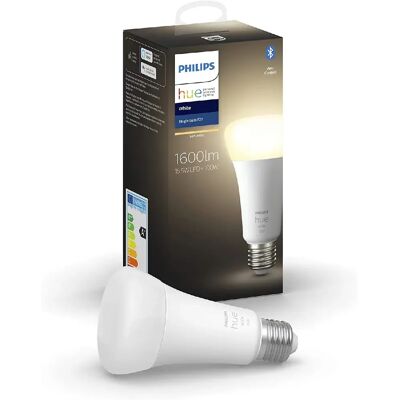 Philips ampoule connectée LED E27 Hue White - Publicité Philips ampoule connectée LED E27 Hue White - Publicité