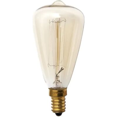 ampoule incandescente vintage FABRILAMP E14 25 W 3000 K blanc chaud - Publicité ampoule incandescente vintage FABRILAMP E14 25 W 3000 K blanc chaud - Publicité