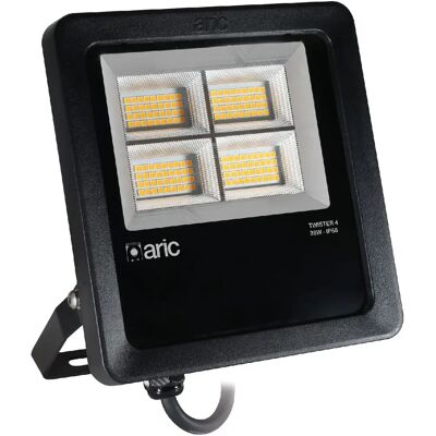 Aric Projecteur LED TWISTER 4 - 38 W - 4 000 K - noir - Publicité Aric Projecteur LED TWISTER 4 - 38 W - 4 000 K - noir - Publicité
