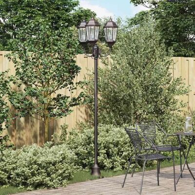 Vidaxl Lampe de jardin en bronze 220cm aluminium - Lampe de jardin - Publicité Vidaxl Lampe de jardin en bronze 220cm aluminium - Lampe de jardin - Publicité
