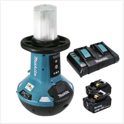 Makita Lampe de chantier sans fil DML810 - 2 batteries - Publicité Makita Lampe de chantier sans fil DML810 - 2 batteries - Publicité