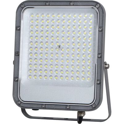 Italux Projecteur extérieur 100 W, gris 4000 K, blanc neutre, IP65 - Publicité Italux Projecteur extérieur 100 W, gris 4000 K, blanc neutre, IP65 - Publicité