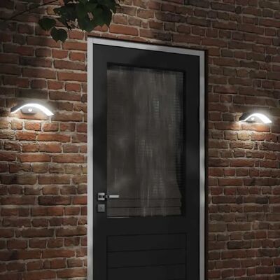 Applique murale LED extérieure noire vidaXL avec capteur - Éclairage extérieur - Publicité Applique murale LED extérieure noire vidaXL avec capteur - Éclairage extérieur - Publicité
