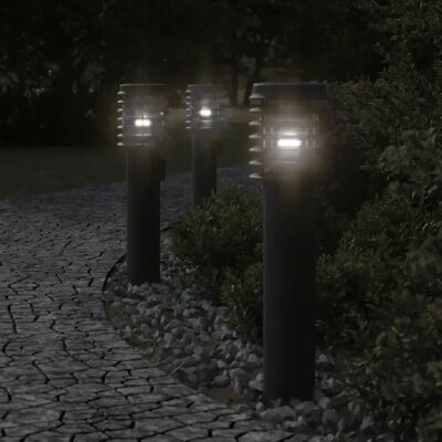 Lampe de sol en extérieur avec prise en noir 60 cm vidaXL - Lampe sur pied - Publicité Lampe de sol en extérieur avec prise en noir 60 cm vidaXL - Lampe sur pied - Publicité