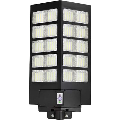 Avizar Lanterne Solaire Extérieur LED 16W avec Détection Mouvement Intelligent IP44 Noir - Publicité Avizar Lanterne Solaire Extérieur LED 16W avec Détection Mouvement Intelligent IP44 Noir - Publicité