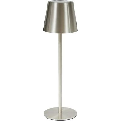 ATMOSPHERA Lampe d'Extérieur en Métal Cody 37cm Argent - Publicité ATMOSPHERA Lampe d'Extérieur en Métal Cody 37cm Argent - Publicité