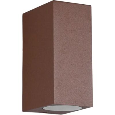 Applique extérieure ROYA rouille alu 2xGU10 IP44 Trio - Publicité Applique extérieure ROYA rouille alu 2xGU10 IP44 Trio - Publicité