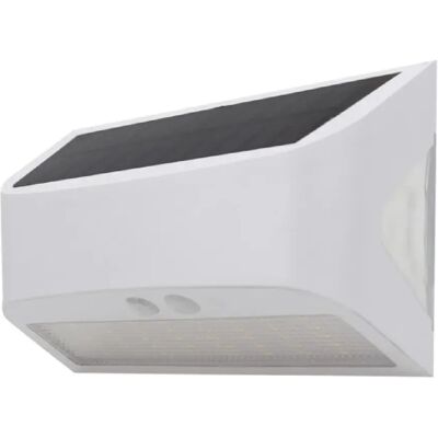Ecolight Applique solaire LED 6W 4000K blanche PIR+LDR 2 modes - Publicité Ecolight Applique solaire LED 6W 4000K blanche PIR+LDR 2 modes - Publicité
