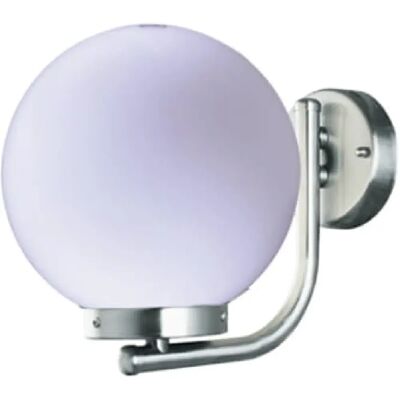 Applique Extérieure Kaja K-LP270A - Verre Opale Rond - Métal - Publicité Applique Extérieure Kaja K-LP270A - Verre Opale Rond - Métal - Publicité