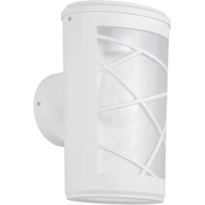 Applique Murale Italux Paco - 1x60W E27 IP44 Blanc - Publicité Applique Murale Italux Paco - 1x60W E27 IP44 Blanc - Publicité
