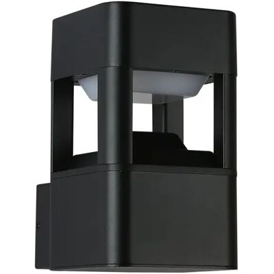 Applique ext. LED 10W 3000K noire IP54 NUTRI Italux - Publicité Applique ext. LED 10W 3000K noire IP54 NUTRI Italux - Publicité
