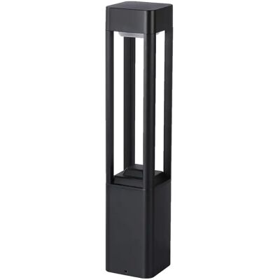 Borne jardin 60 cm LED 10W 3000K noire NUTRI Italux - Publicité Borne jardin 60 cm LED 10W 3000K noire NUTRI Italux - Publicité