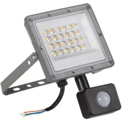 Projecteur LED Kanlux ACETE 20W CCT PIR IP44 gris ext - Publicité Projecteur LED Kanlux ACETE 20W CCT PIR IP44 gris ext - Publicité