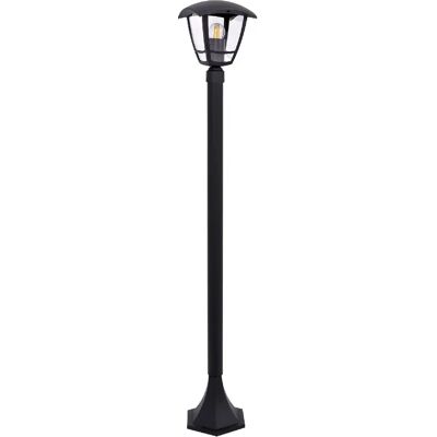 Lampadaire extérieur noir lanterne E27 15W Napoli Kaja - Publicité Lampadaire extérieur noir lanterne E27 15W Napoli Kaja - Publicité