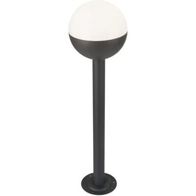 Lampadaire extérieur 80cm 1xE27 ULSA Polux noir mat - Publicité Lampadaire extérieur 80cm 1xE27 ULSA Polux noir mat - Publicité