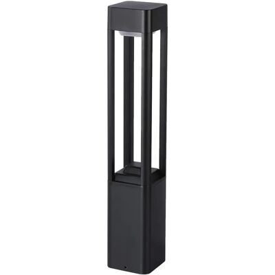 Italux Borne jardin 80cm LED 10W 3000K noire carrée Nutri - Publicité Italux Borne jardin 80cm LED 10W 3000K noire carrée Nutri - Publicité