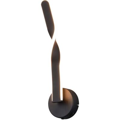 Applique LED Ginko TRIO LIGHTING - Métal, Noir, 46cm - Publicité Applique LED Ginko TRIO LIGHTING - Métal, Noir, 46cm - Publicité