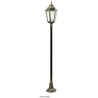 SUMA Lampadaire jardin rétro 165 cm E27 laiton patiné IP43 - Publicité SUMA Lampadaire jardin rétro 165 cm E27 laiton patiné IP43 - Publicité