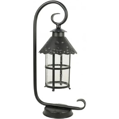SUMA Lampadaire extérieur rétro 54cm E27 noir IP23 Toledo - Publicité SUMA Lampadaire extérieur rétro 54cm E27 noir IP23 Toledo - Publicité