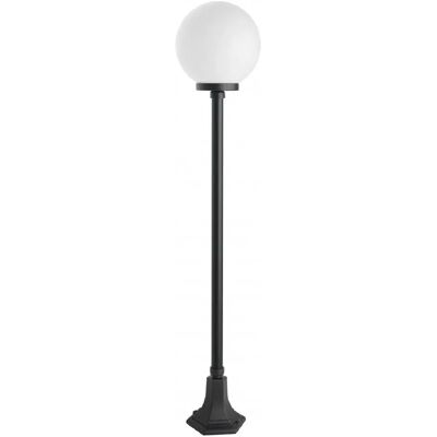 SUMA Lampadaire jardin 153 cm globe 25 noir E27 IP43 SU-MA - Publicité SUMA Lampadaire jardin 153 cm globe 25 noir E27 IP43 SU-MA - Publicité