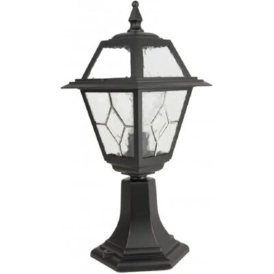 SUMA Lampadaire extérieur rétro 47cm E27 noir IP43 SU-MA - Publicité SUMA Lampadaire extérieur rétro 47cm E27 noir IP43 SU-MA - Publicité