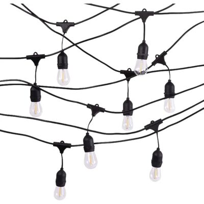 ECO Light - EC20087 - 2700K - 10M+ - Guirlande extérieure - Publicité ECO Light - EC20087 - 2700K - 10M+ - Guirlande extérieure - Publicité