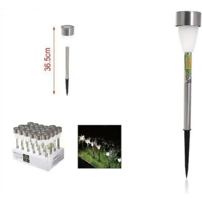 Trade Shop Traesio - Ensemble de 12 Lampes Solaires LED pour Jardin - Publicité Trade Shop Traesio - Ensemble de 12 Lampes Solaires LED pour Jardin - Publicité