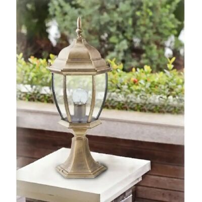Lampadaire de Jardin Trade Shop - Bronze en Aluminium 49cm - Publicité Lampadaire de Jardin Trade Shop - Bronze en Aluminium 49cm - Publicité