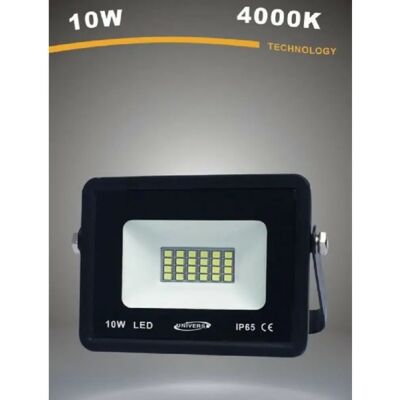 TRADE SHOP TRAESIO - Projecteur LED Ultra Fin - 10W - IP65 - Publicité TRADE SHOP TRAESIO - Projecteur LED Ultra Fin - 10W - IP65 - Publicité