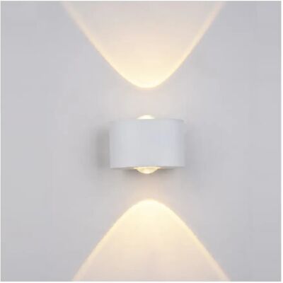 Italux Gilberto - Applique murale LED extérieure moderne blanche - Applique murale - Publicité Italux Gilberto - Applique murale LED extérieure moderne blanche - Applique murale - Publicité