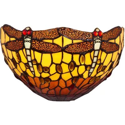 Fijalo Lampe Plafond & Mur Tiffany - Lumière Indirecte - 30cm - Publicité Fijalo Lampe Plafond & Mur Tiffany - Lumière Indirecte - 30cm - Publicité