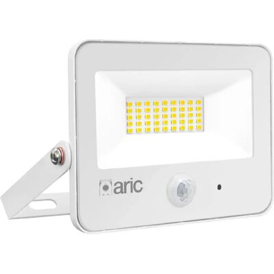 Aric Projecteur LED extérieur avec détecteur WINK 2 - 30 W - Blanc - Publicité Aric Projecteur LED extérieur avec détecteur WINK 2 - 30 W - Blanc - Publicité