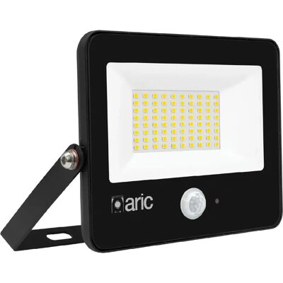 Aric WINK 2 projecteur de chantier - 50 W - avec capteur - noir - Publicité Aric WINK 2 projecteur de chantier - 50 W - avec capteur - noir - Publicité