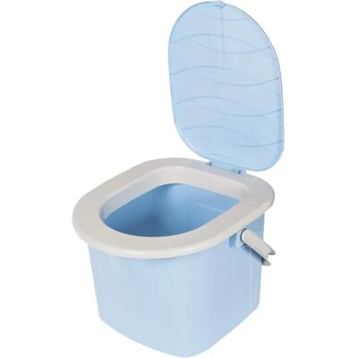 BRANQ - Cubo Inodoro Portatil 15,5l Acampanada Viaje Azul - Publicité BRANQ - Cubo Inodoro Portatil 15,5l Acampanada Viaje Azul - Publicité