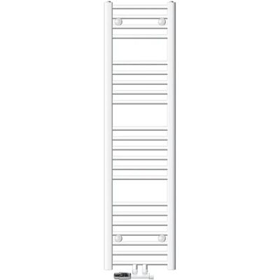 Radiateur de salle de bain à connexion centrale - 300x1400mm Blanc - Publicité Radiateur de salle de bain à connexion centrale - 300x1400mm Blanc - Publicité