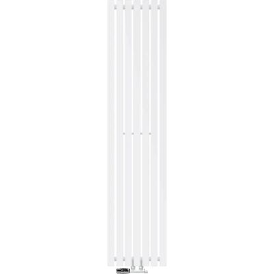 Ecd Germany ECD Stella 370x1600 mm Blanc Central Thermostat Angle - Publicité Ecd Germany ECD Stella 370x1600 mm Blanc Central Thermostat Angle - Publicité