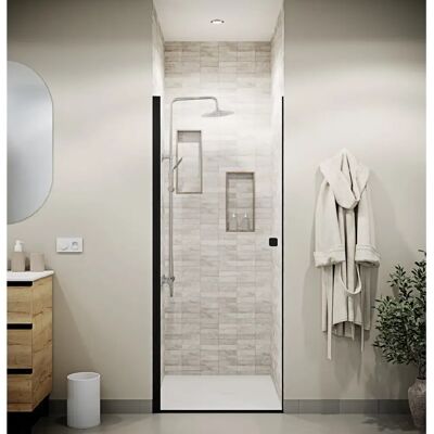 Aurlane Porte de douche pivotante 70 cm - Publicité Aurlane Porte de douche pivotante 70 cm - Publicité