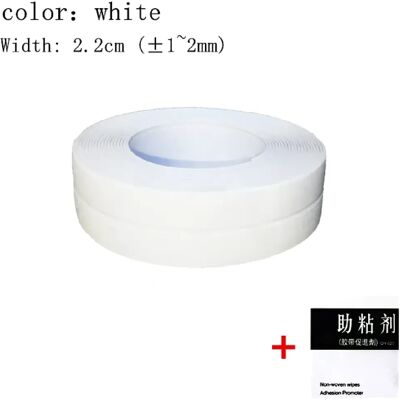 General Pour les accessoires de cuisine de salle de bain, de douche, de baignoire, de ruban d'étanchéité, autocollant mural auto-adhésif étanche, ruban de bord d'évier~000220 - Publicité General Pour les accessoires de cuisine de salle de bain, de douche, de baignoire, de ruban d'étanchéité, autocollant mural auto-adhésif étanche, ruban de bord d'évier~000220 - Publicité