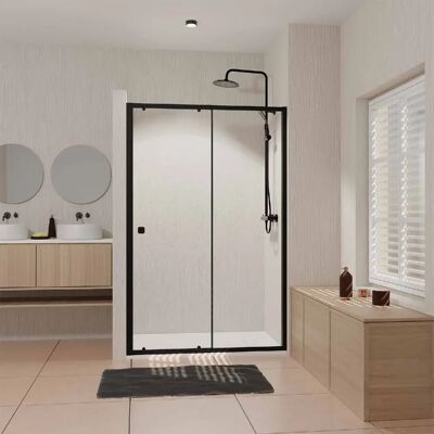 Aurlane Porte de douche coulissante 100 cm - Publicité Aurlane Porte de douche coulissante 100 cm - Publicité