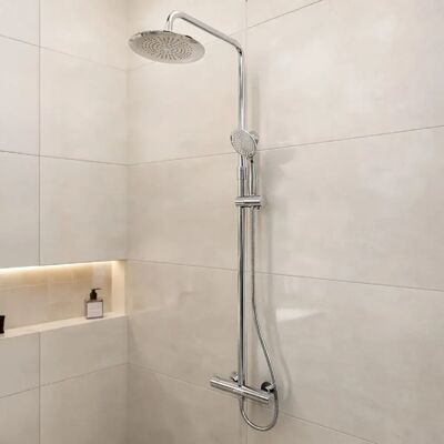Aurlane Colonne de douche thermostatique - Publicité Aurlane Colonne de douche thermostatique - Publicité