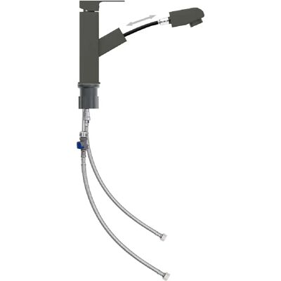 Helloshop26 Robinet de lavabo rétractable de salle de bain mitigeur de lavabo mitigeur de salle de bain finition maison intérieur 17,2 cm finition grise 02_0003527 - Publicité Helloshop26 Robinet de lavabo rétractable de salle de bain mitigeur de lavabo mitigeur de salle de bain finition maison intérieur 17,2 cm finition grise 02_0003527 - Publicité