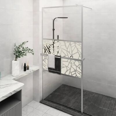 vidaXL Paroi de douche avec étagère 80x195cm - Paroi douche - Publicité vidaXL Paroi de douche avec étagère 80x195cm - Paroi douche - Publicité