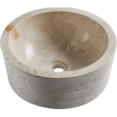 Pegane - Vasque - Beige - 40 × 15 cm - Basin - Publicité Pegane - Vasque - Beige - 40 × 15 cm - Basin - Publicité