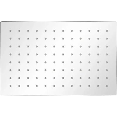 Helloshop26 Ensemble de Douche Rectangulaire en Acier Inoxydable - 20x30 cm - Publicité Helloshop26 Ensemble de Douche Rectangulaire en Acier Inoxydable - 20x30 cm - Publicité