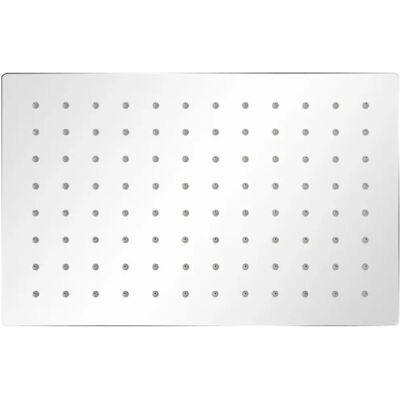 HelloShop26 - Rectangular Stainless Steel 20x30 - Showerhead - Publicité HelloShop26 - Rectangular Stainless Steel 20x30 - Showerhead - Publicité