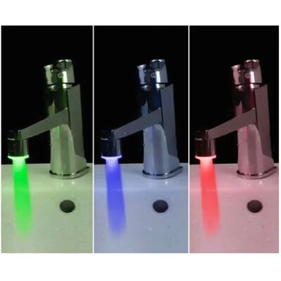 Totalcadeau Mitigeur Robinet LED Lumineux - Publicité Totalcadeau Mitigeur Robinet LED Lumineux - Publicité