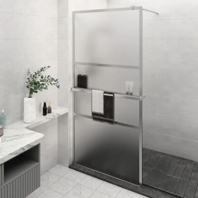vidaXL Paroi de douche avec étagère 115x195 cm - Paroi de douche - Publicité vidaXL Paroi de douche avec étagère 115x195 cm - Paroi de douche - Publicité