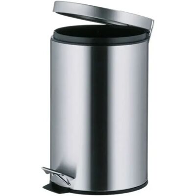 Corbeille à pédale Kela 12L Acier inoxydable mat - Fermeture silencieuse - Publicité Corbeille à pédale Kela 12L Acier inoxydable mat - Fermeture silencieuse - Publicité