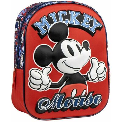 Disney Cartable Mickey Mouse Rouge 25,0 x 31,0 x 10,0 cm - Publicité Disney Cartable Mickey Mouse Rouge 25,0 x 31,0 x 10,0 cm - Publicité